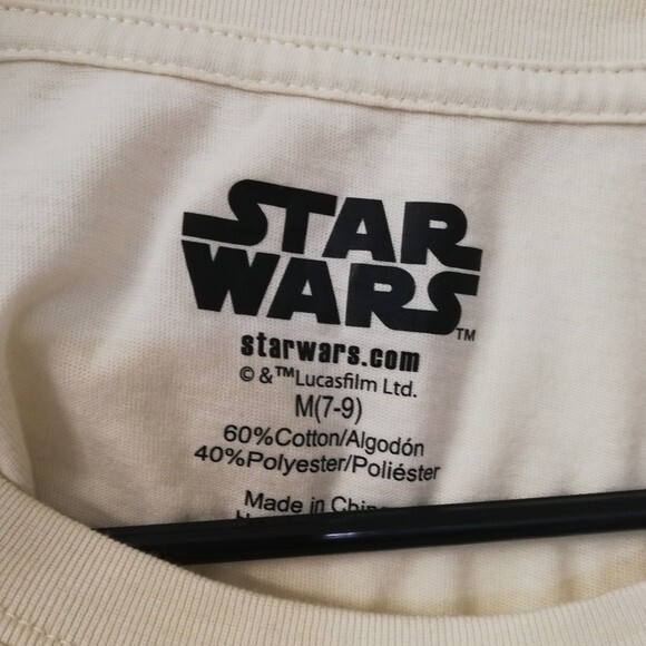 Star Wars The Mandalorian The Child Wanted Poster T-Shirt Juniors Medium - Picture 3 of 3